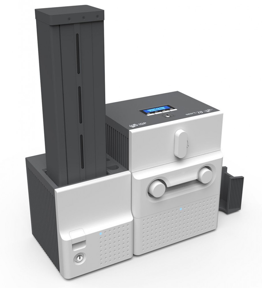 Промышленный принтер пластиковых карт Smart-70D, 300 dpi, Ethernet, USB