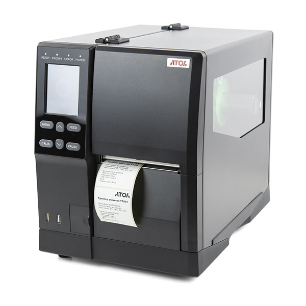 Принтер этикеток Атол TT631, 600 dpi, USB, RS-232, Ethernet 60102