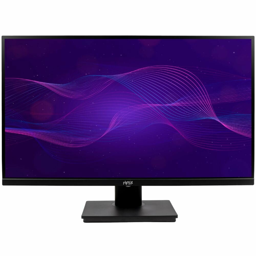 Монитор HIPER EasyView HB2405 23.8", 1920x1080, 75 Гц, IPS, LED, 5 мс, 1000:1, 250 Кд/м², 178°/178°, DisplayPort, HDMI, VGA (D-Sub), черный