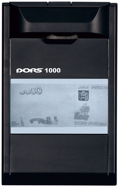 Детектор валют Dors 1000 М3 черный