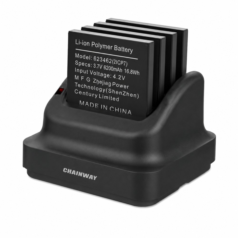 Зарядное устройство на 4 аккумулятора 4420mAh для мобильного компьютера С66 CRD-C66-MBC-DCPWR(2A)