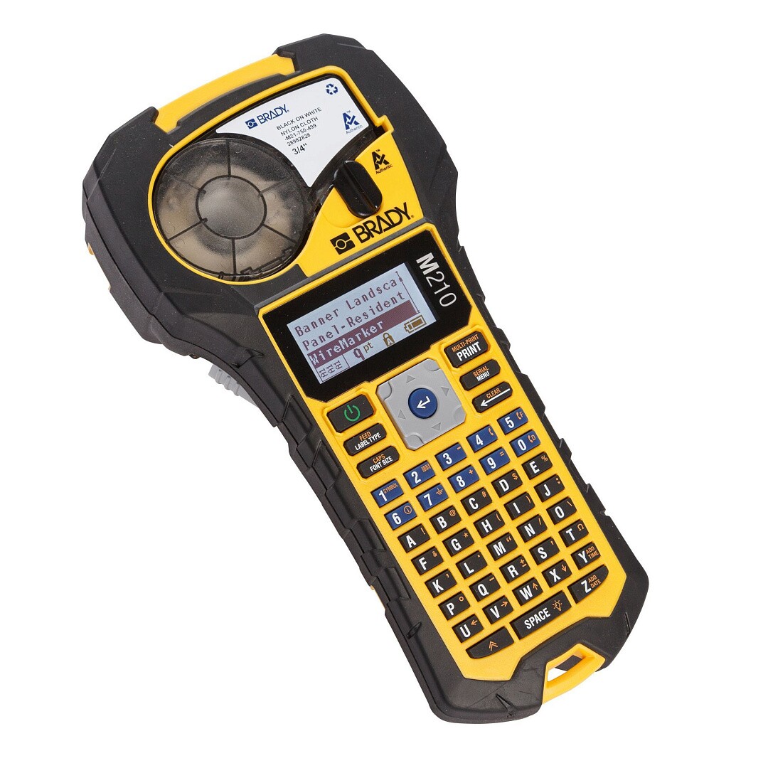 Портативный ленточный принтер этикеток Brady M210-ENG brd152260