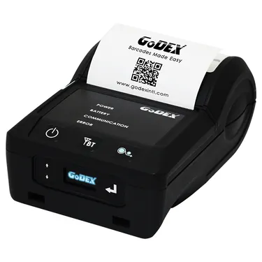 Мобильный принтер этикеток Godex MX30i, OLED-дисплей, 203 dpi, RS-232, USB, Bluetooth 011-MX3i02-000