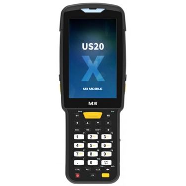 Терминал сбора данных M3 Mobile US20X, Android 10, Zebra SE4770, 2600 мАч, 4 ГБ / 64 ГБ, S20X4C-Q9CWRS-HF