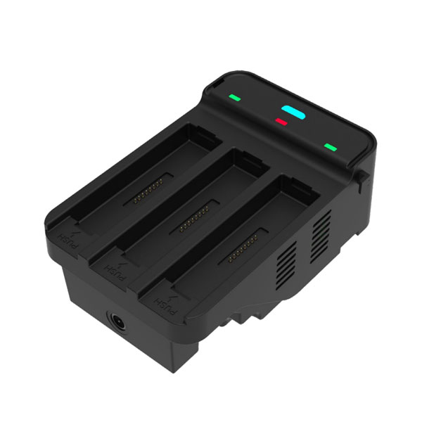 Трехслотовый зарядный кредл для аккумуляторов ТСД M3 Mobile WD10 WD10-03BC-C00