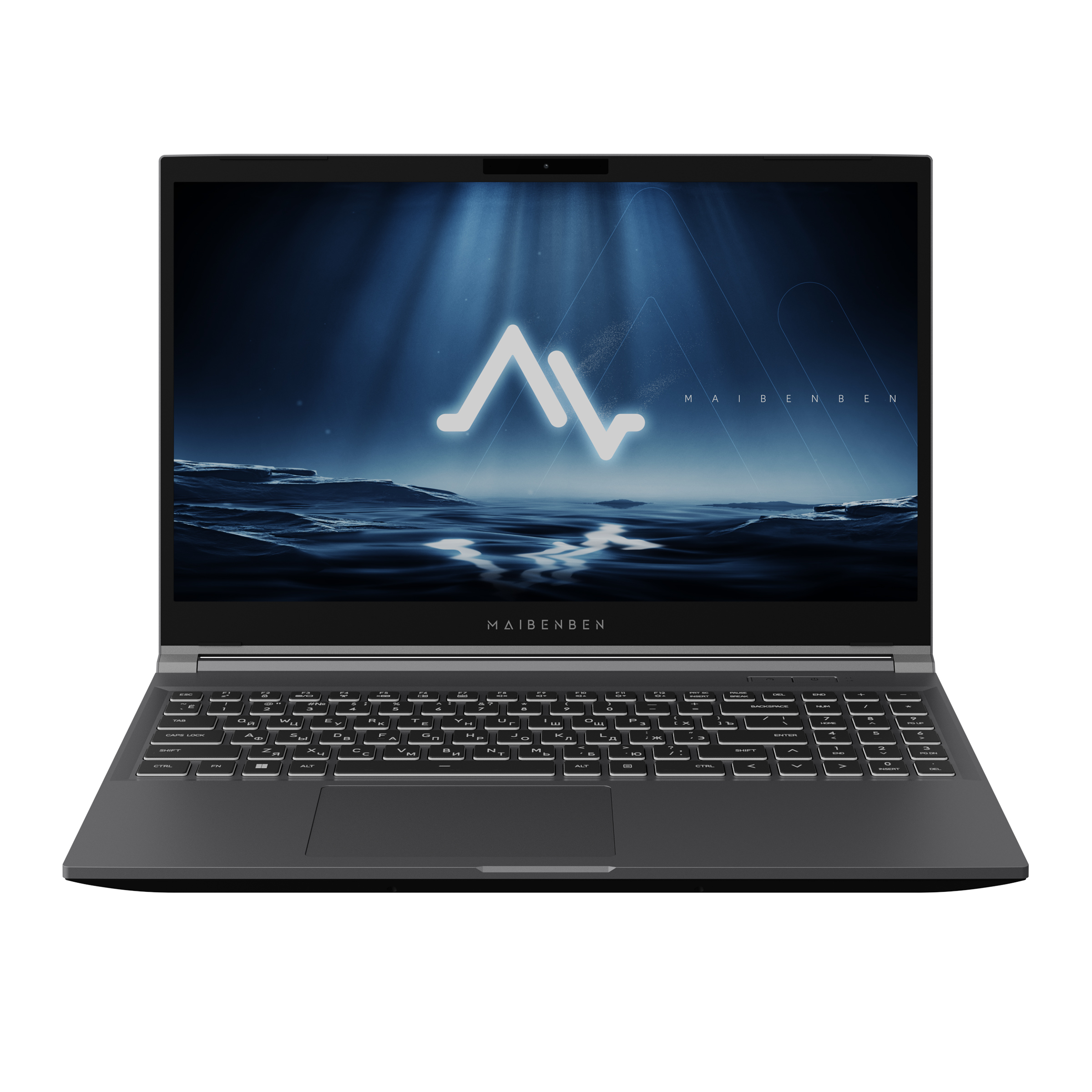 Ноутбук Maibenben X15A-R77435 X15A-R77435FFSLGRE0 15.6", IPS, AMD Ryzen 7 7435 3.1Ггц, 16ГБ RAM, 512ГБ SSD, nVidia GeForce RTX3050 4ГБ, Linux