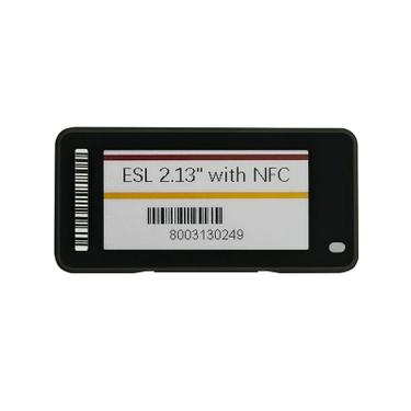 Электронный ценник (ESL) MEFERI LABEL, 2.13'', чёрный, тонкий корпус, MEC4S213BB