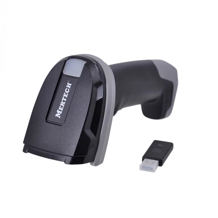 Беспроводной сканер штрих-кода MERTECH CL-2410 BLE Dongle P2D USB Black 4878