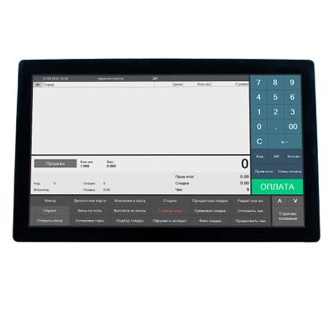 Сенсорный монитор POScenter MEGA 21.5", 250 кд/м2, P-CAP, HDMI, VGA, DVI, USB 3430