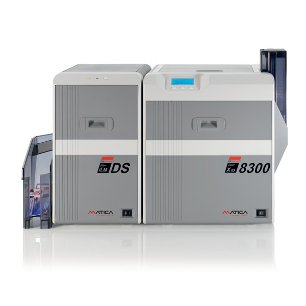 Принтер пластиковых карт Matica XID8300, 300 dpi, USB, Ethernet DIH10450