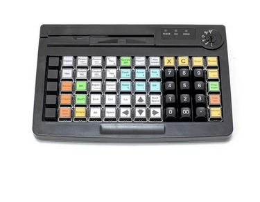Программируемая клавиатура АТОЛ KB-60-KU, USB, c ридером магнитных карт на 1-3 дорожки 42290