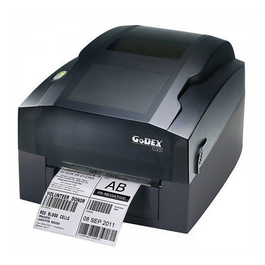 Принтер этикеток Godex G300UP, 203 dpi, USB, LPT 011-G30C22-000