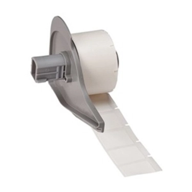 Этикетки Brady M71-78-499 (аналог на TLS/HM PTL-78-499), материал B-499, нейлоновая ткань, белая матовая, размер 48.26х25.4мм brd114856