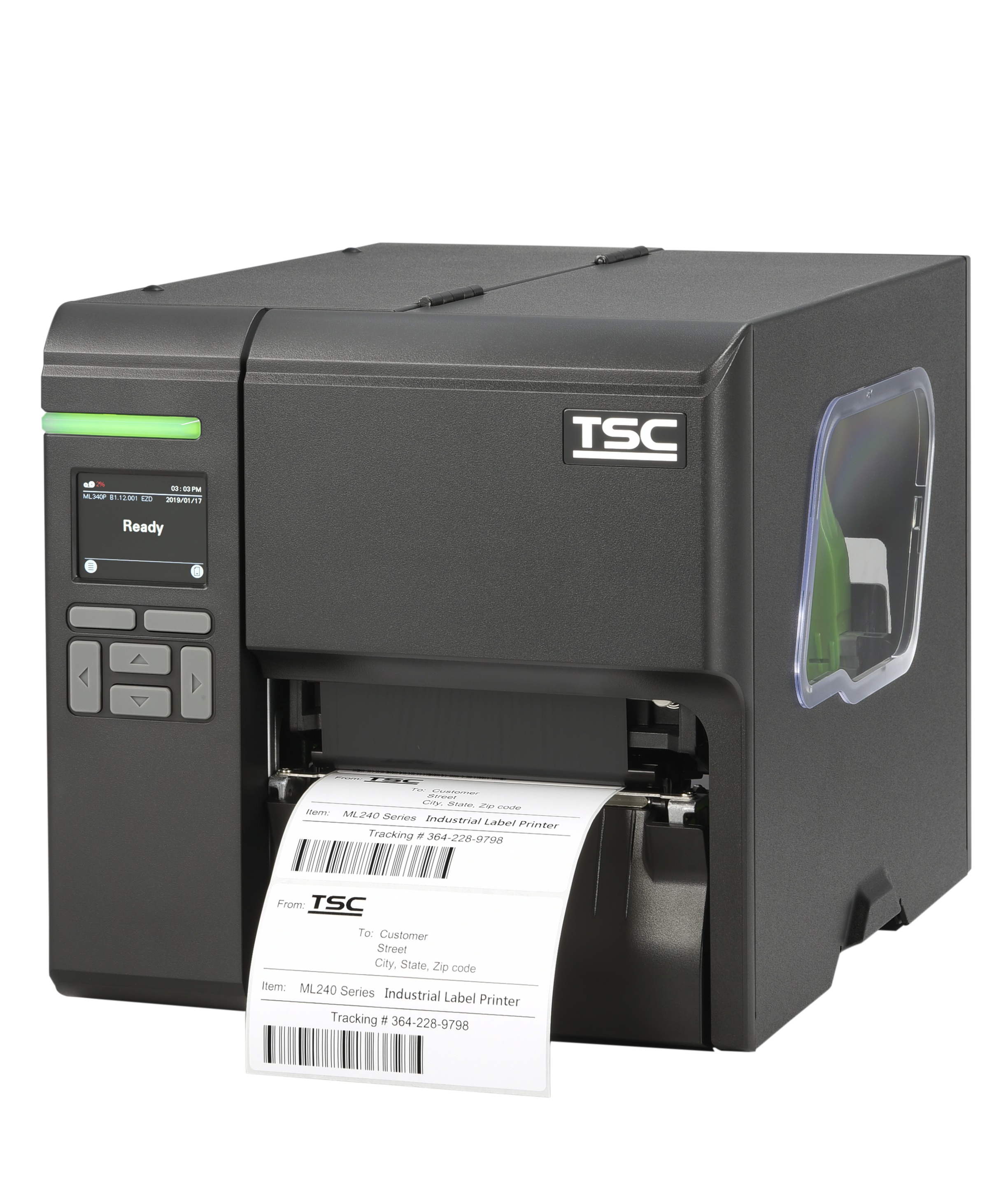 Принтер этикеток TSC ML340P, 300 dpi, USB, RS-232, Ethernet 99-080A006-0302T