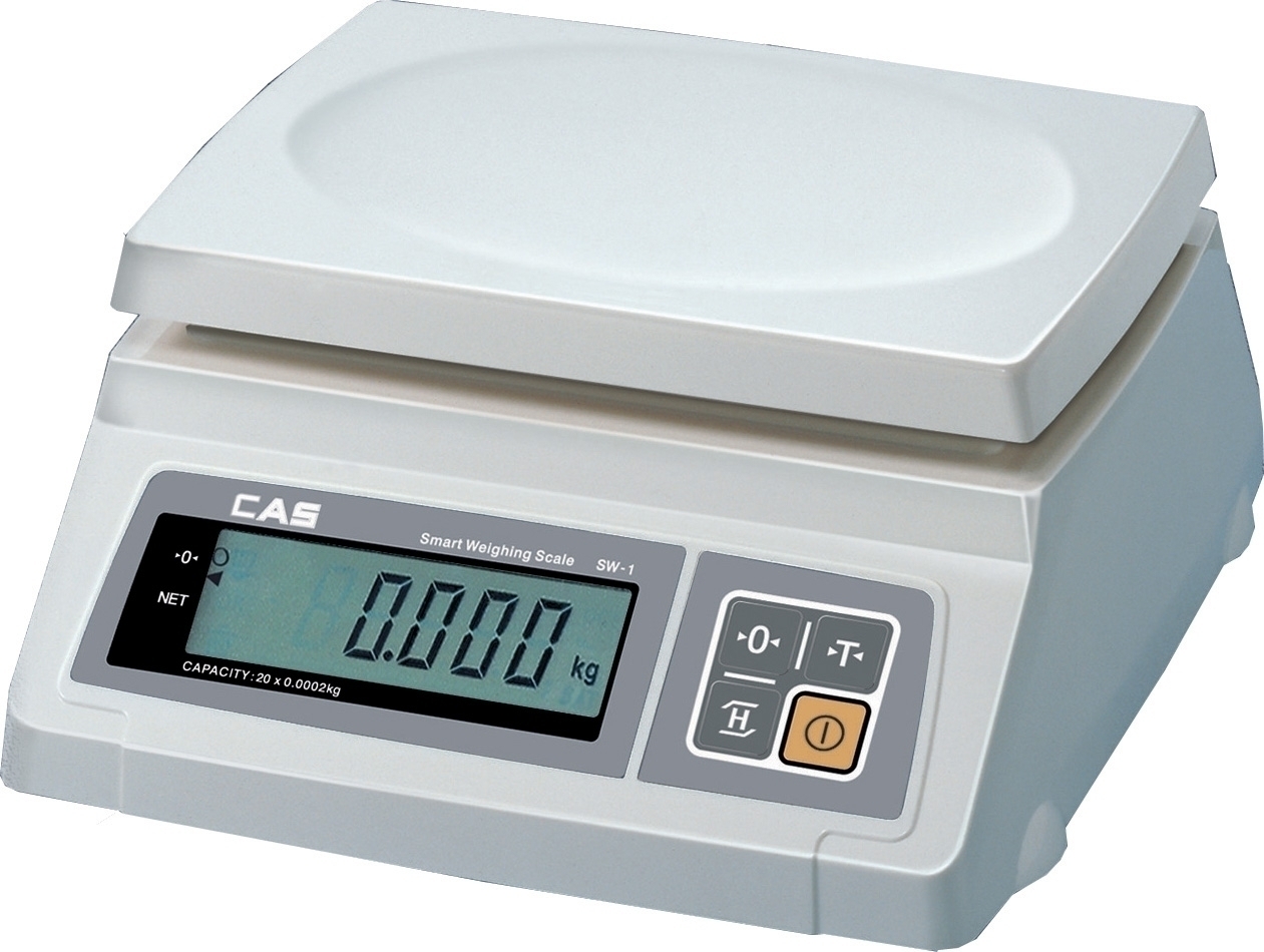Настольные порционные весы CAS SW-I-5 до 5 кг