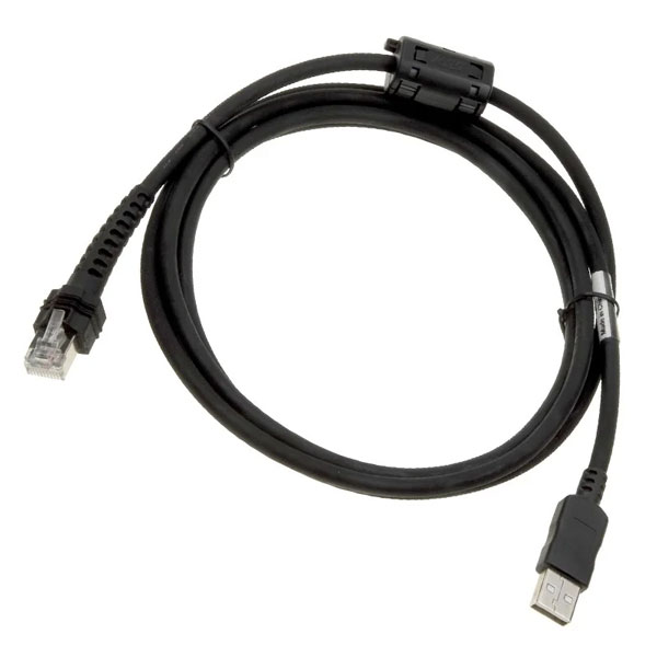 Кабель USB 2 м для сканера штрих-кода Datalogic Magellan 3600VSi/3700HSi 8-0754-07