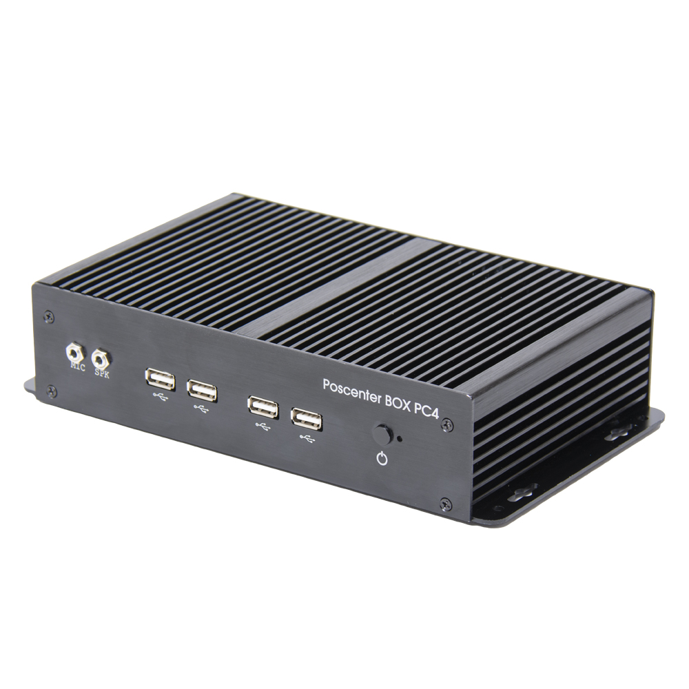 POS-компьютер POScenter BOX PC 4, Intel Core J1900 2.00 ГГц, RAM 4 ГБ, SSD 120 ГБ, c креплением, без ОС 736294