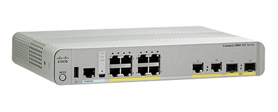 Коммутатор Cisco WS-C2960CX-8TC-L