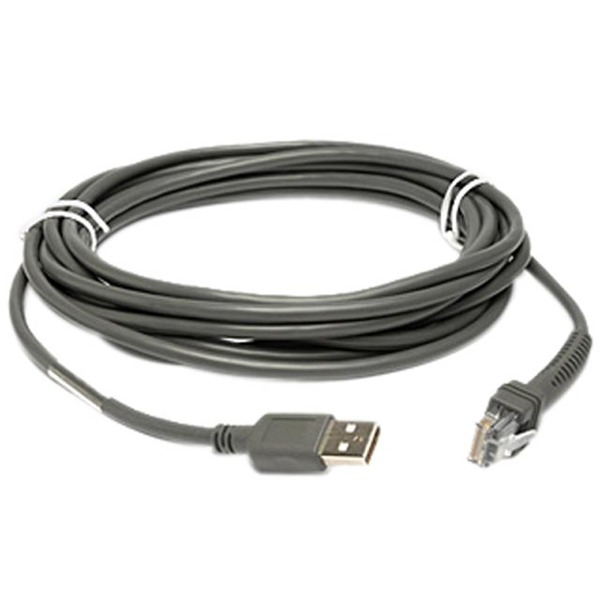 Кабель USB Type A, ERI, 4,6 м для сканера штрих-кода Datalogic Magellan 3600VSi/3700HSi 90A052406