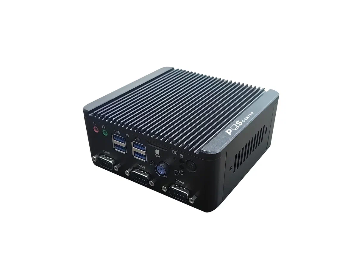 POS-компьютер POScenter BOX PC 1 Pro, Intel Celeron J4125 2.00 ГГц, RAM 8 ГБ, SSD 128 ГБ, c креплением, без ОС 5869