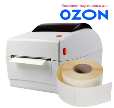 Принтер этикеток АТОЛ BP41, 203 dpi, Ethernet, RS-232, USB INOZ40778 (для маркировки Озон)