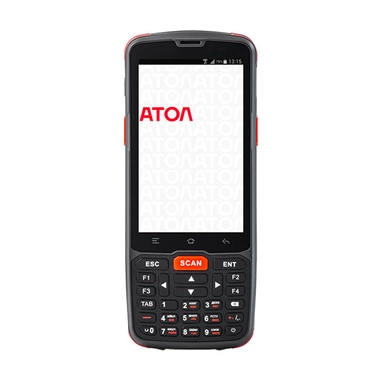 Терминал сбора данных Атол Smart.Slim Plus базовый, Android 10 GMS, АТОЛ 2D E3, 2 ГБ / 16 ГБ,  MediaTek MT6761D 1,8 ГГц, 4500 мАч, 65984