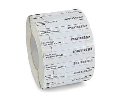RFID этикетки Zebra (Confidex) Silverline Slim II 10026765, 600 шт