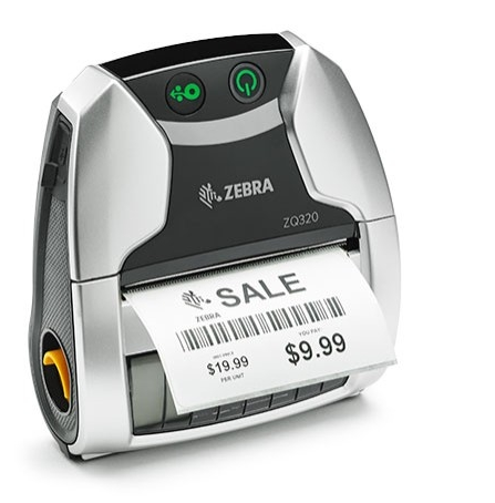 Принтер этикеток Zebra ZQ320, 203 dpi, USB, Bluetooth ZQ32-A0W01RE-00