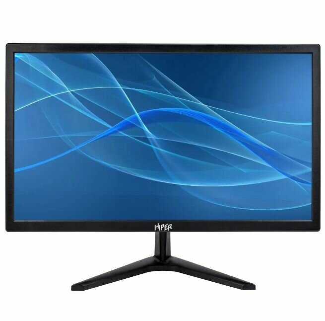 Монитор HIPER EasyView HS2202 21.5", 1920x1080, 75 Гц, VA, LED, 5 мс, 1000:1, 200 Кд/м², 170°/160°, HDMI, VGA (D-Sub), черный