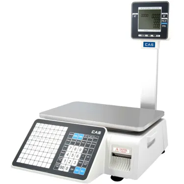 Торговые весы с печатью этикеток CAS CL3000J-30P PS/2, Ethernet, RS-232, USB, наибольший предел взвешивания (НПВ) 30 кг., дискретность 5 г.