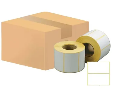 Термоэтикетки 58х30 мм, ЭКО, 900 шт./р., 60 рул./коробка, диаметр втулки 40 мм (1,5 дюйма)