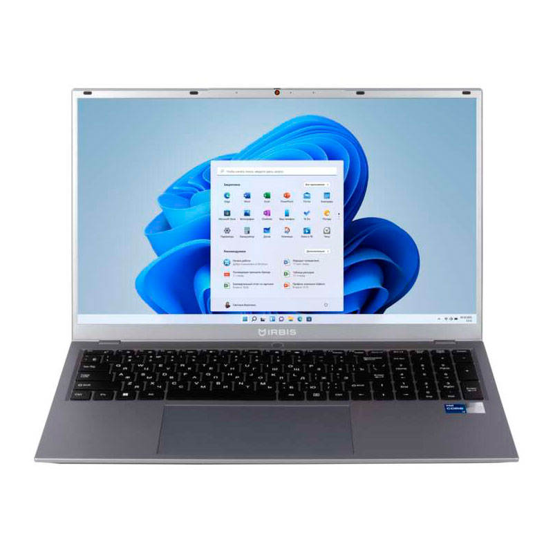 Ноутбук Irbis Smart 17NBP4503T 17,3", IPS, Core i7-1240P, 32ГБ, SSD 1000ГБ, Iris Xe, Win 11 Pro