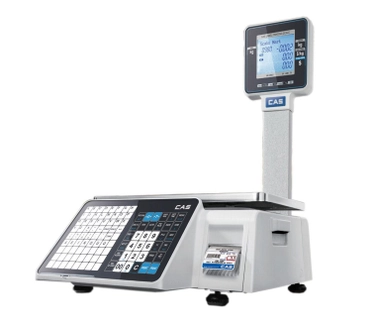 Торговые весы с печатью этикеток CAS CL3000J-15P Ethernet, RS-232, USB, наибольший предел взвешивания (НПВ) 15/6 кг., дискретность 5/2 г.
