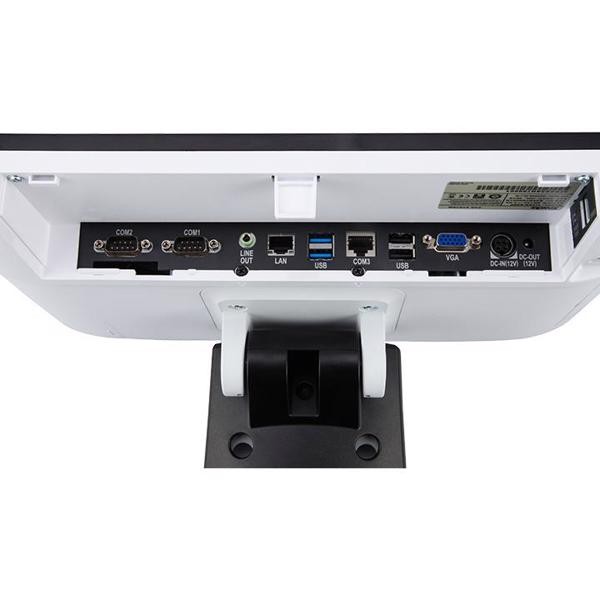 Сенсорный POS-терминал моноблок Sam4s SPT-S 15“ Celeron J6412, RAM 4 Гб, SSD 250 Гб, MSR, без ОС YL5XF8