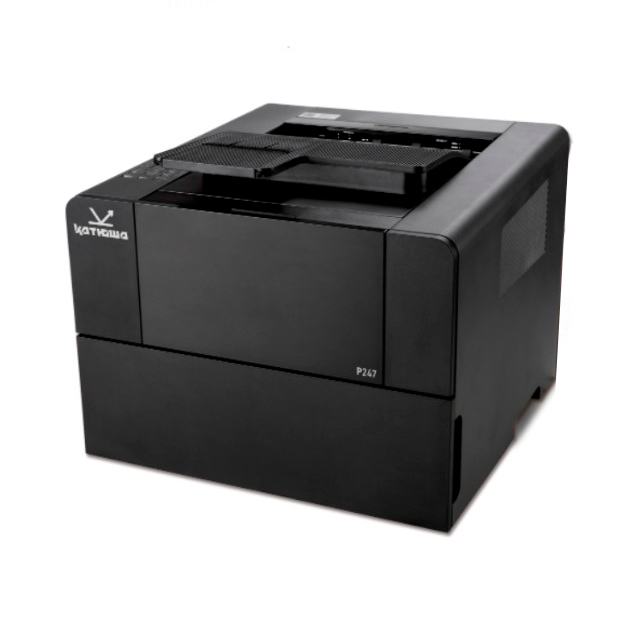 Принтер лазерный Катюша P247, черно-белая печать, 47 стр/мин, 1200 x 1200 dpi, 512Мб RAM, USB, Ethernet, Wi-Fi