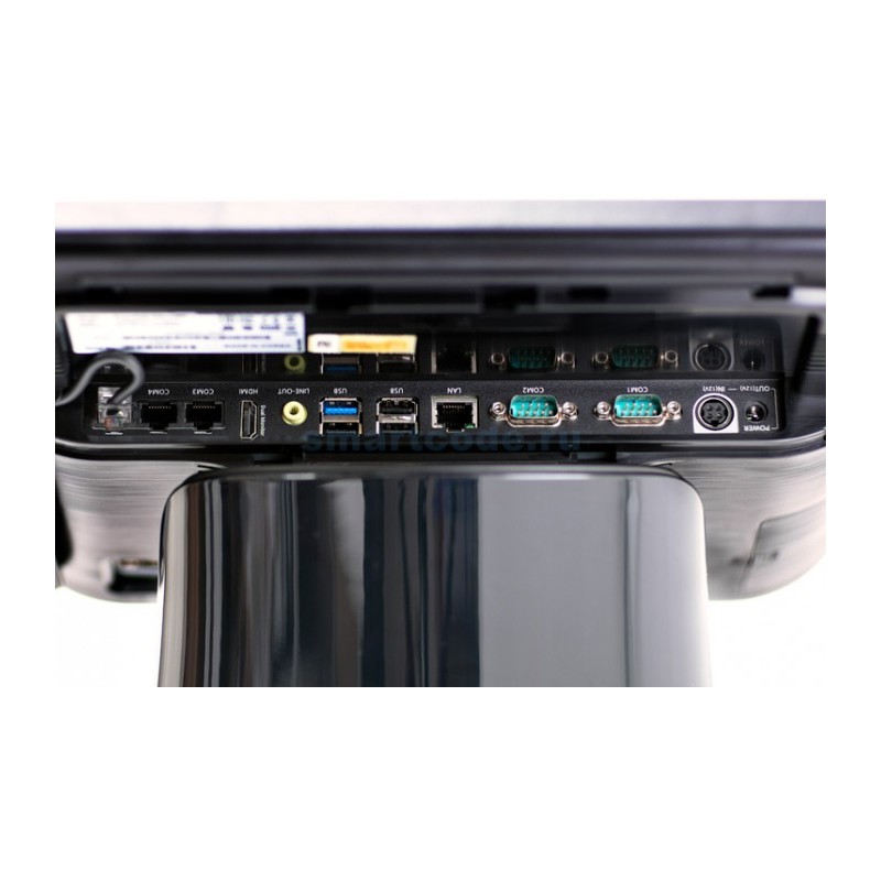 Сенсорный POS-терминал моноблок SuperPOS P14 15", Celeron N5095, с подставкой, USB, COM, Ethernet, HDMI, MSR, без ОС