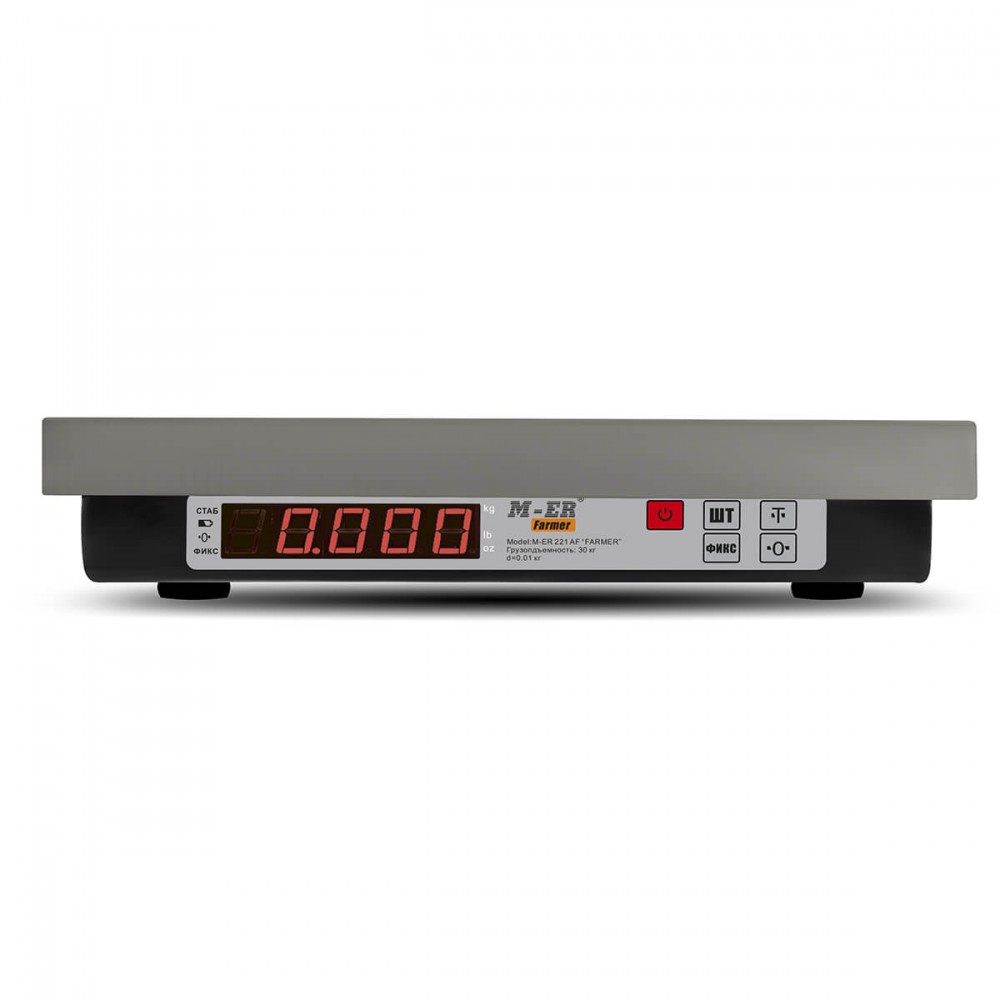 Торговые настольные весы M-ER 221 F-32.5 Install RS-232 и USB