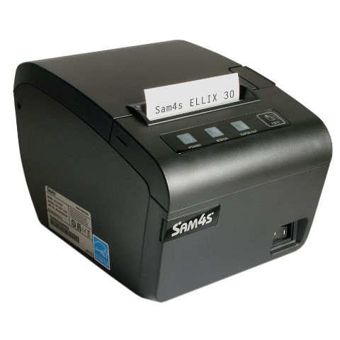 Принтер чеков Sam4s Ellix 30DB, 180 dpi, USB, RS-232, Ethernet H8QFZ2