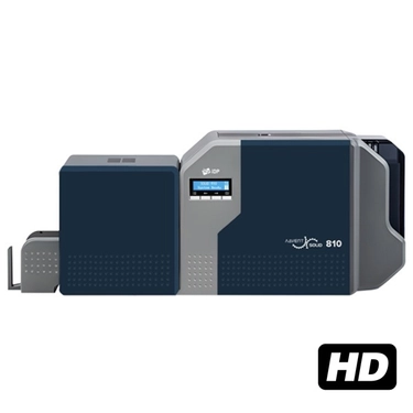 Принтер пластиковых карт Advent SOLID-810HD двусторонний, 600 dpi, USB, Ethernet с кодировщиком контактных смарт-карт Gemalto (встраиваемый), ASOL8HD CCE ASOL8HD CCE