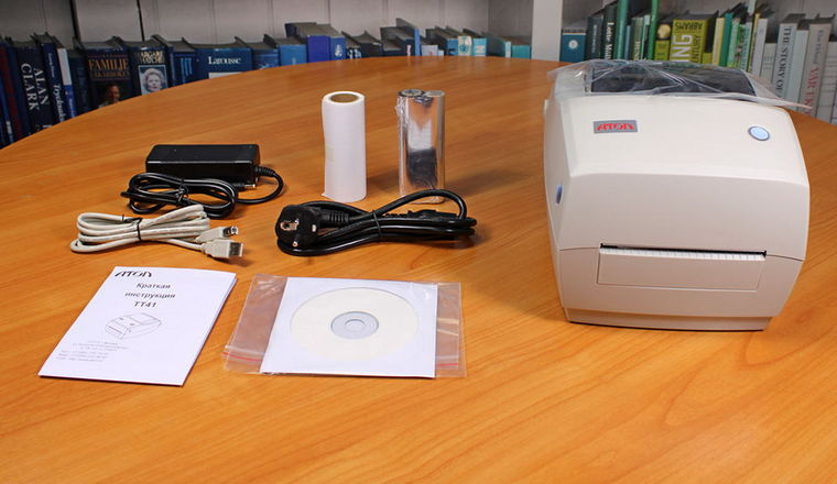 Обзор экономичного термотрансферного принтера для печати этикеток