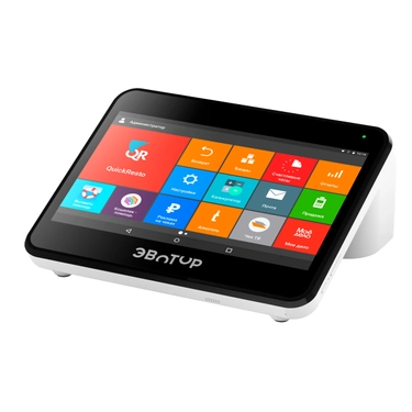 Смарт-терминал Эвотор 10 без ФН, 10,1", Evotor OS, USB, Ethernet, Wi-Fi, Bluetooth, GSM 2G, 3G, акб 2600 мАч. ST1010-5030