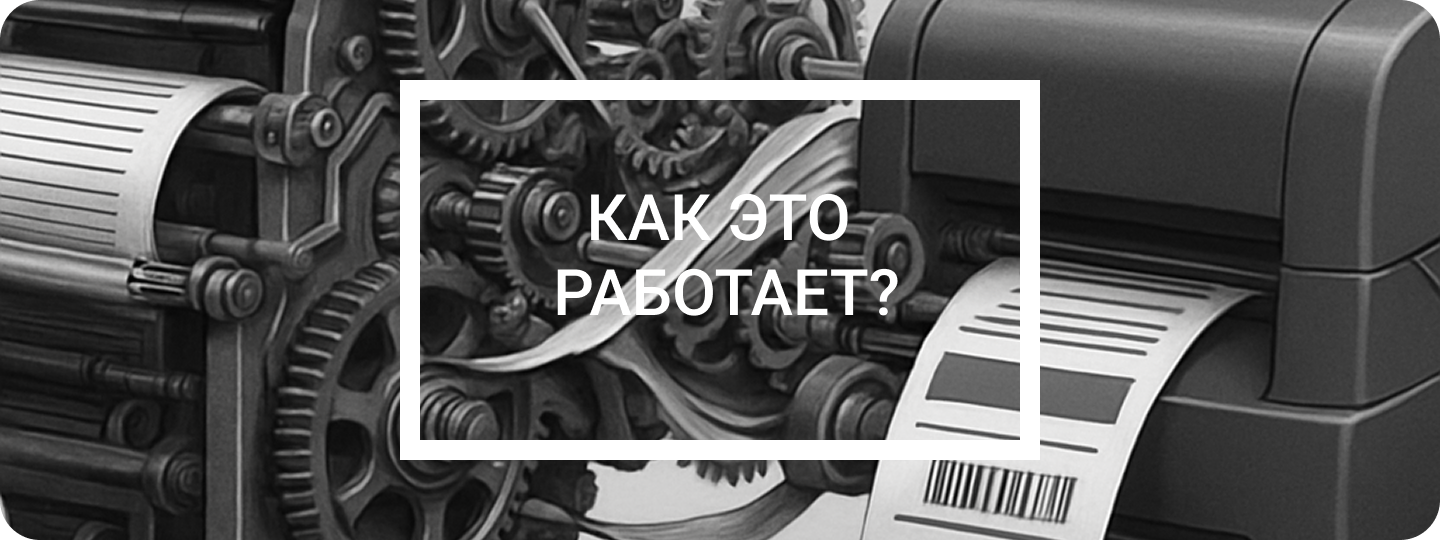 Принцип работы принтеров этикеток