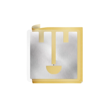 RFID метка ISBC Labels 50х50 UHF, UCODE8, crystal adhesive (46x46) 100-24128