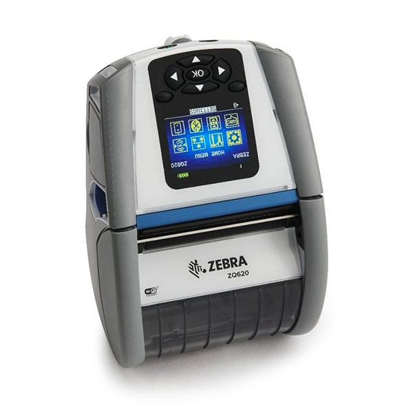 Принтер этикеток Zebra ZQ620-HC, 203 dpi, USB, Bluetooth, Wi-Fi ZQ62-HUWAE00-00